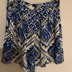 Corelynncalter / Culotte / Mini Skirt  - Blue /White XS